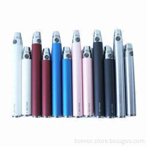 Seven Colors EGO Twist (Variable Voltage) CE4 E-cigarettes, Sized 118 x 14mm